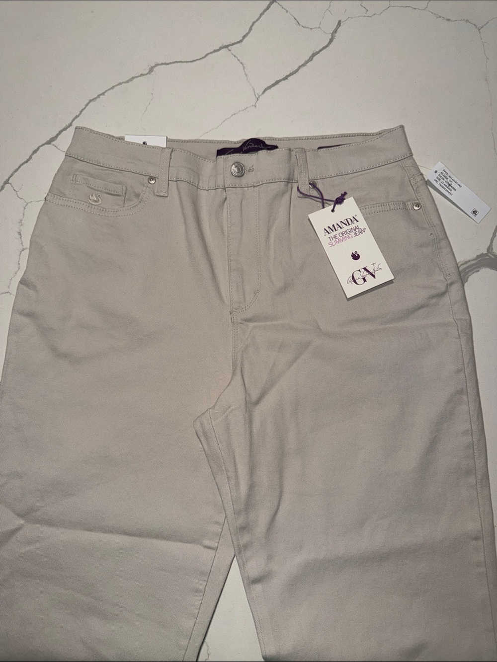 Gloria Vanderbilt Light Beige Men’s Chinos